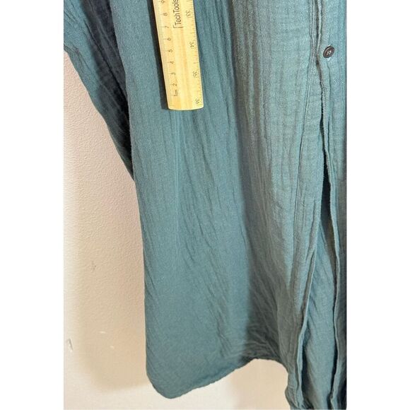 Acacia Swimwear Olive Green Oahu Oversized Dress Coverup Women's Medium - Picture 7 of 9